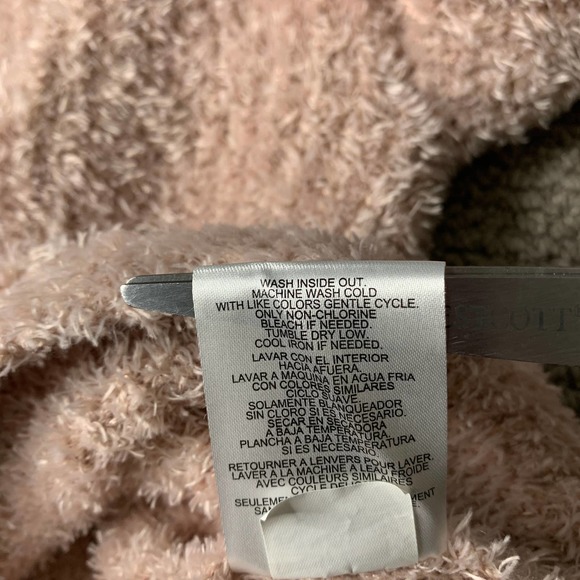 Ellen Tracy Womens Sweater‎ Size Large Pink Long Sleeves Cozy Pullover Crew Neck - Picture 7 of 8